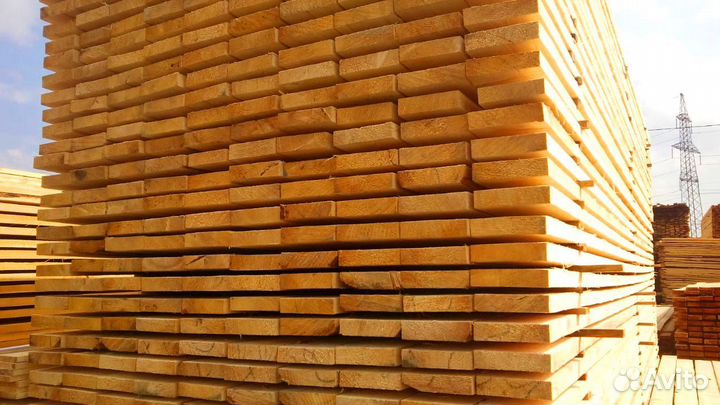 Доска от производителя 25х100х6000мм, опт