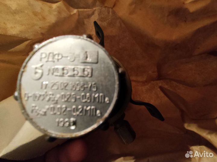 Редуктор давления воздуха рдф-3-1 с манометром