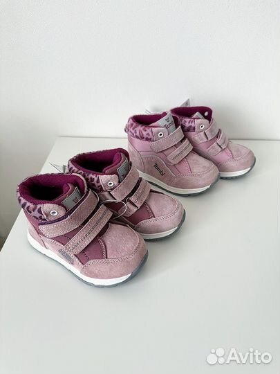 Новые кожаные ботинки для девочки Tombi 24 размер