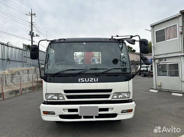 Бортовой грузовик Isuzu Forward (F-Series) с КМУ UNIC, 2006