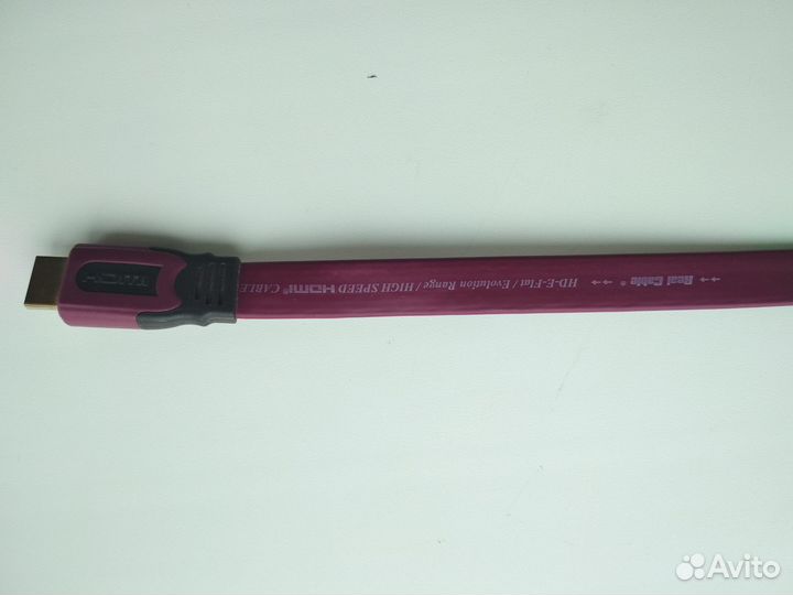 Кабель hdmi Real Cable 1 m