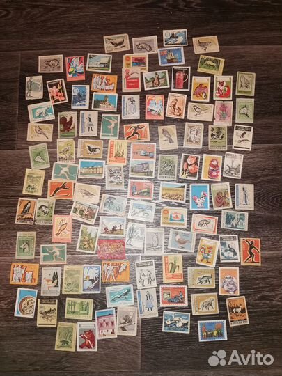 Этикетки спичечные СССР