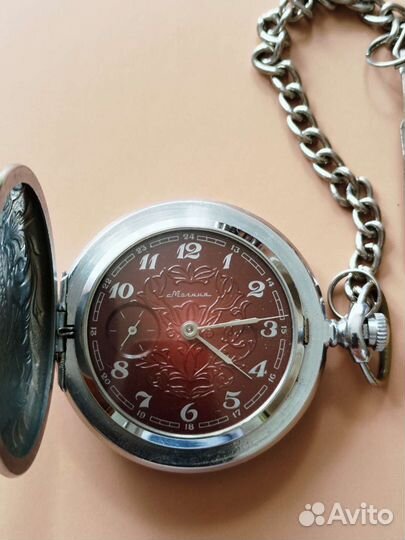 Часы карманные Молния Жар птица