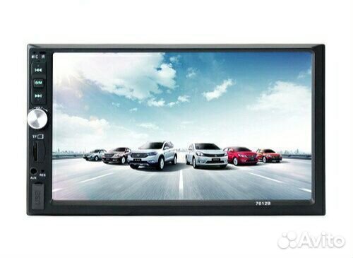 Автомагнитола 7012В универсальная 7d, 2 din