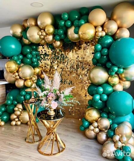 Продажа Блестящая фотозона с пайетками