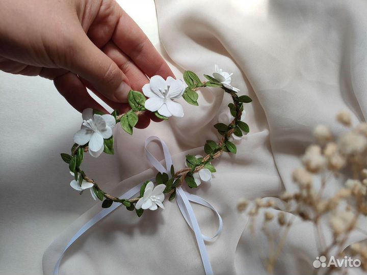 Веночек family look. Венок на голову маме дочке