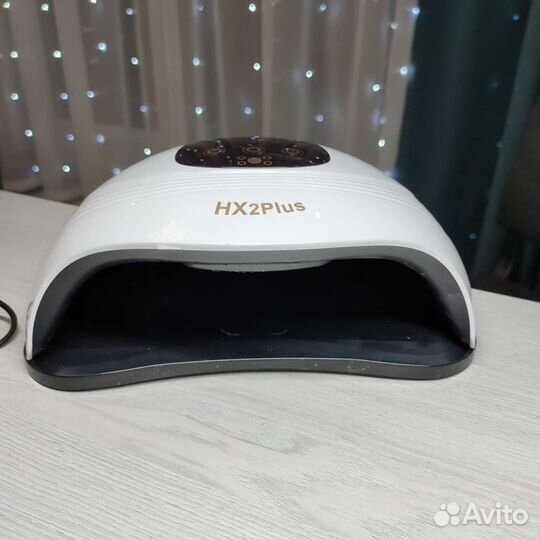 Уф лампа для ногтей, на две руки