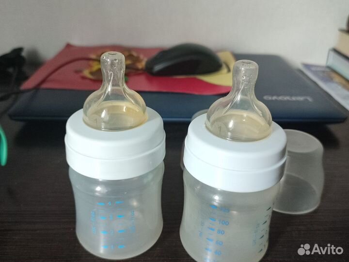 Бутылочки поильник Avent 125 мл bool-bool 270 мл