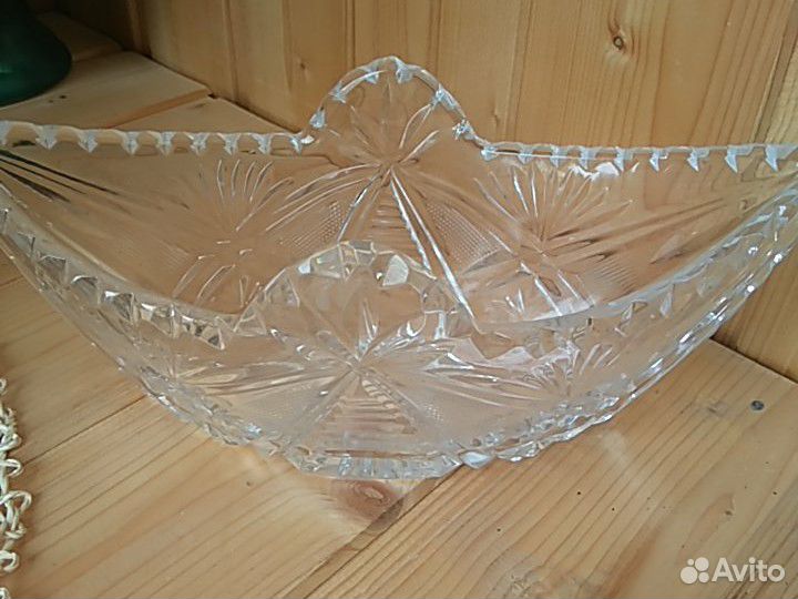 Хрустальная вазы.ссср