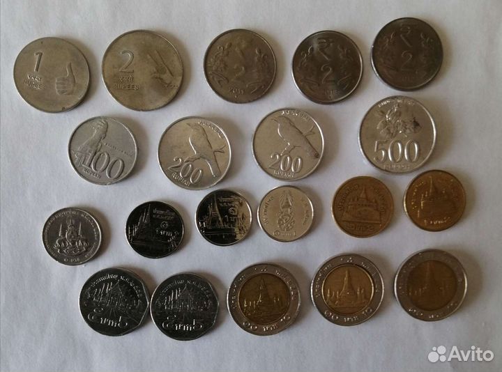 Иностранные монеты на обмен/продажу