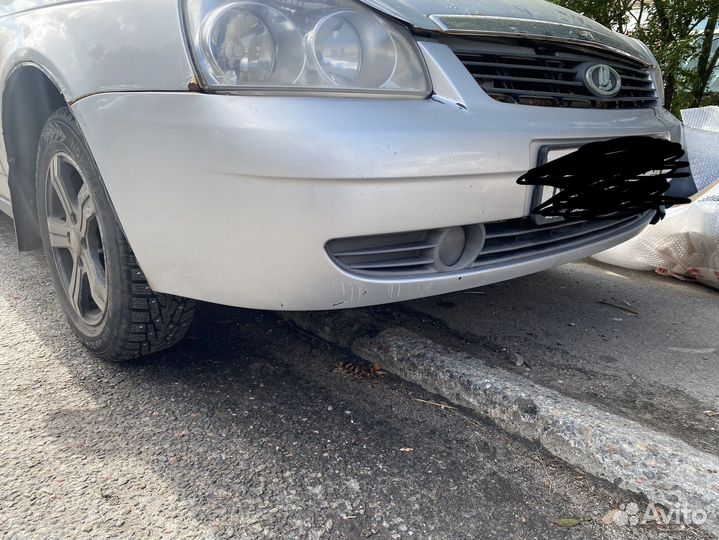 Бампер priora 1 передний задний вместе