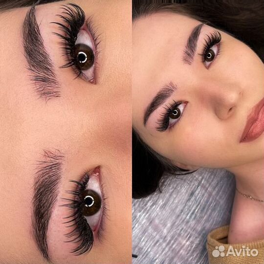 Наращивание ресниц и Брови