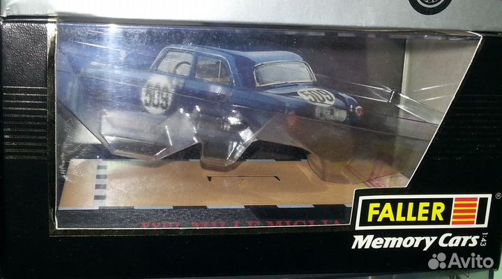 Боксы для моделей Mercedes, VW Kafer Faller 1/43