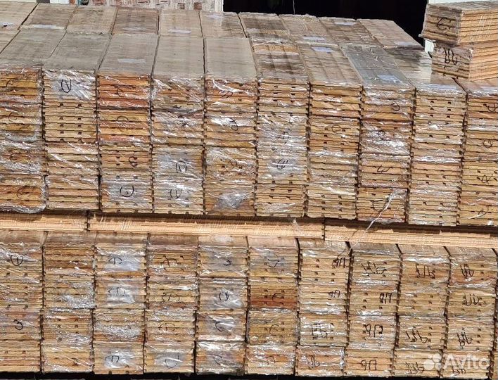 Евровагонка из лиственницы 14 x 144 x 40 Штиль x 8