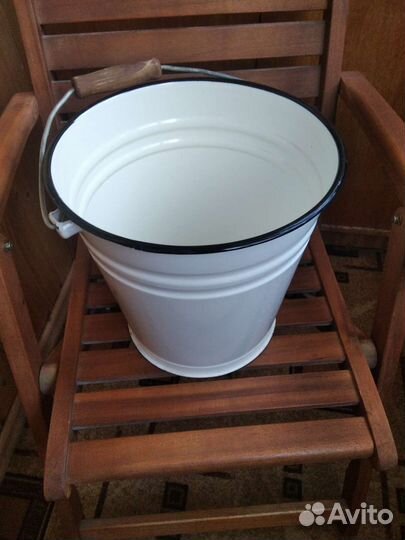 Ведра и тазы эмалированные СССР