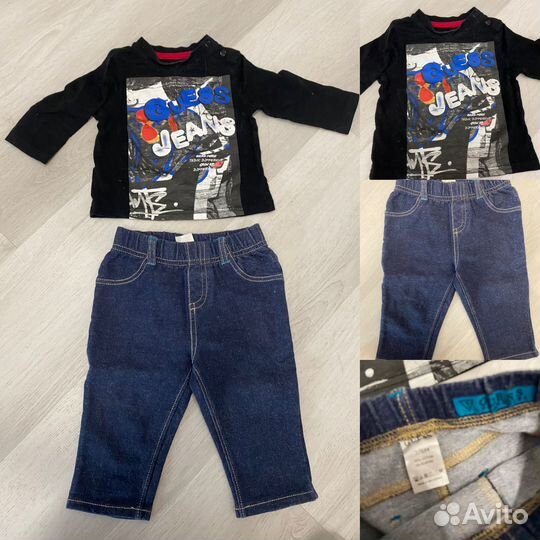 Брендовые вещи на мальчика, 3-6 мес., до 68 см