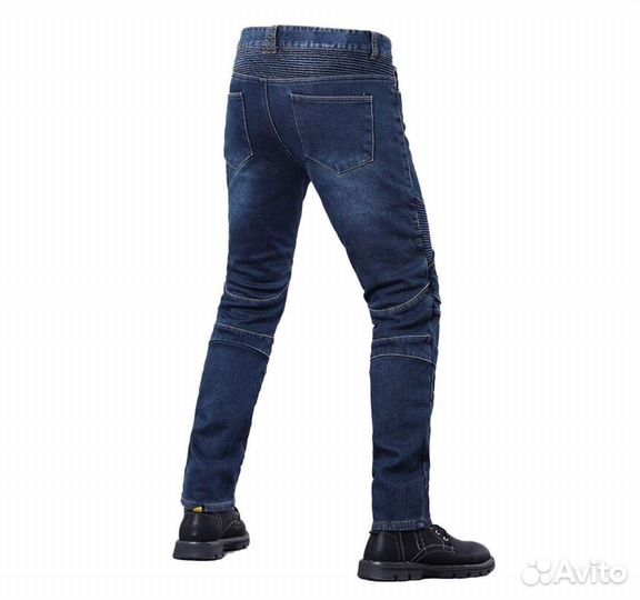 Мотоджинсы с защитой размеры s, m, l, xl