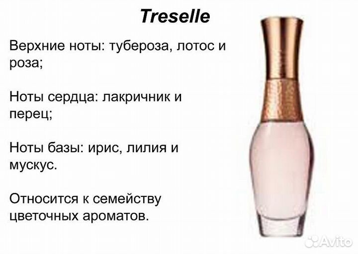 Treselle парфюмерная вода Avon духи 50 мл