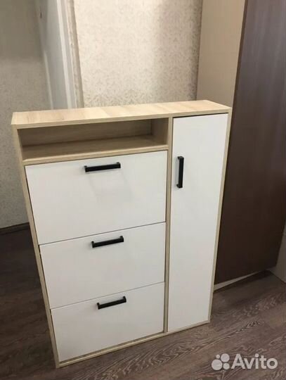 Обувница вместительная 18 пар, наличие склад