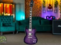 Epiphone SG Modern Figured Purple Burst