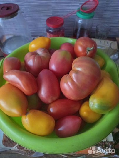 Помидоры свежие домашние