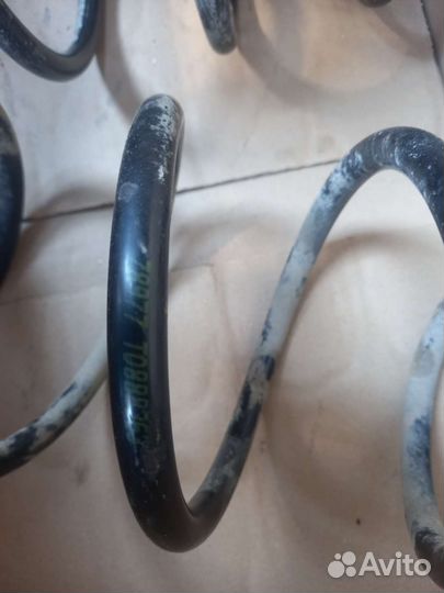 Пружины передние volkswagen