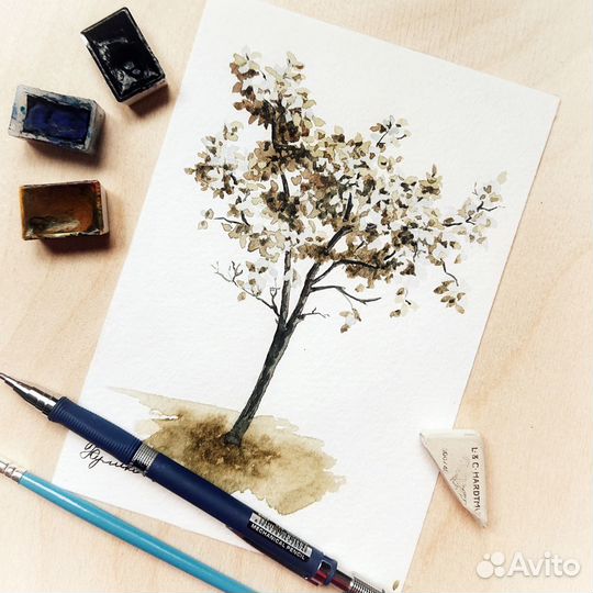 Курсы рисования: карандаш,акварель,масло,Procreate