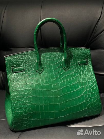 Сумка женская Hermes Birkin 35 Alligator