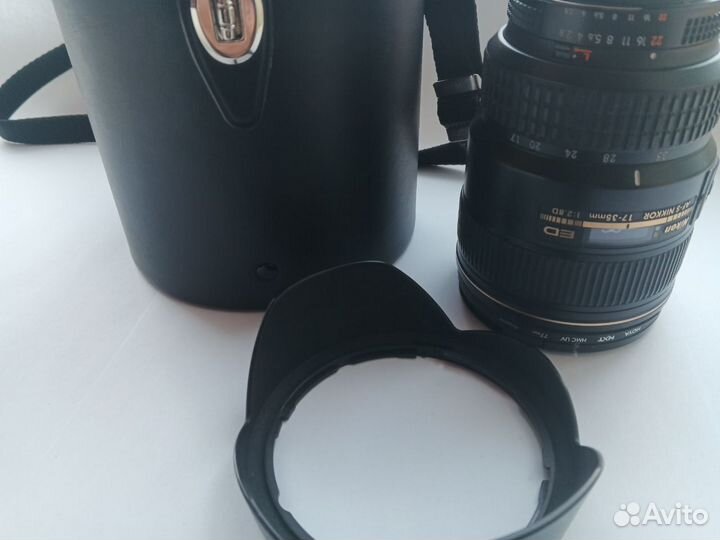 Объектив nikon f 17-35. 2,8D