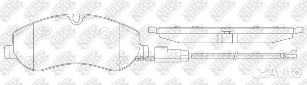 Колодки ford tourneo custom автобус 2.2 TDCi