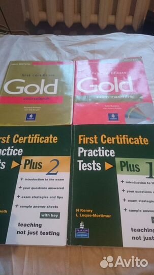 Комплект учебников Gold. - 2 Диска 4 книги