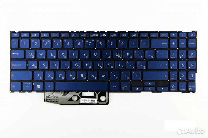 Новые клавиатуры для ноутбуков Asus с подсветкой