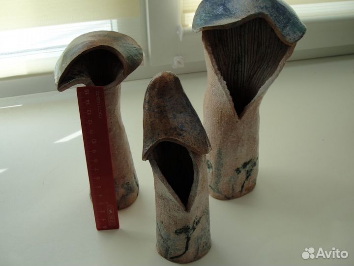 Декоративные вазы.Грибы