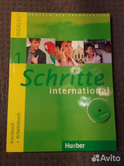 Учебник немецкого Schritte от А до В1 с cd