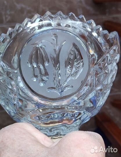 Вазочка для варенья. Хрусталь