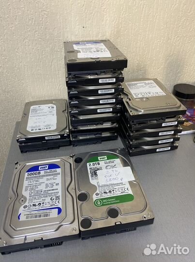 Жесткий диск HDD для компьютера, ноутбука 2.5