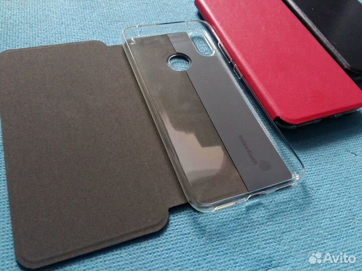 Чехлы для huawei Y7 (2019) 3 цвета и накладка
