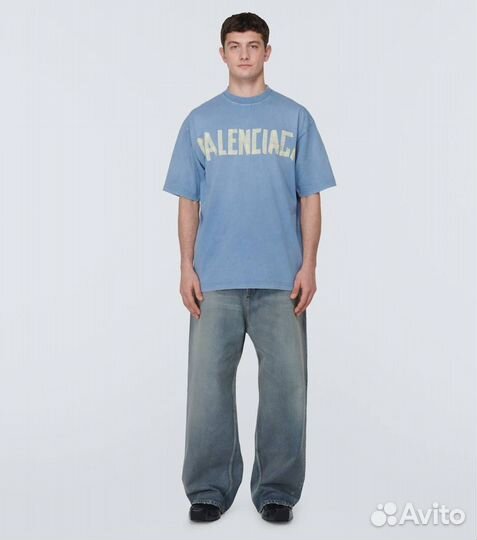 Мужская футболка Balenciaga (Арт.39967)