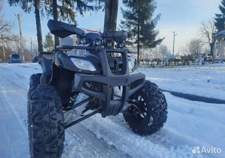 Квадроцикл ATV Hummer 250 черный