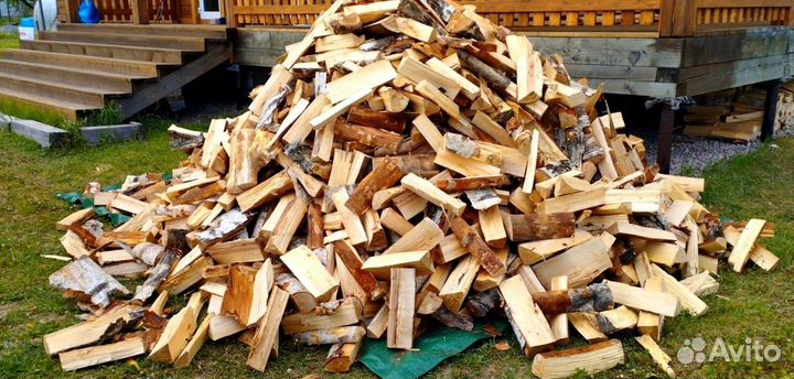 Дрова качественные от 1 куба любых древесных пород