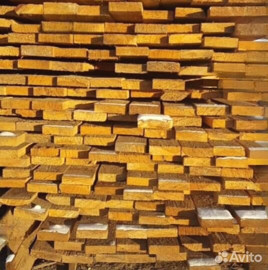 Доска обрезная ест. влаж. 50х100х6,0 3-4 сорт