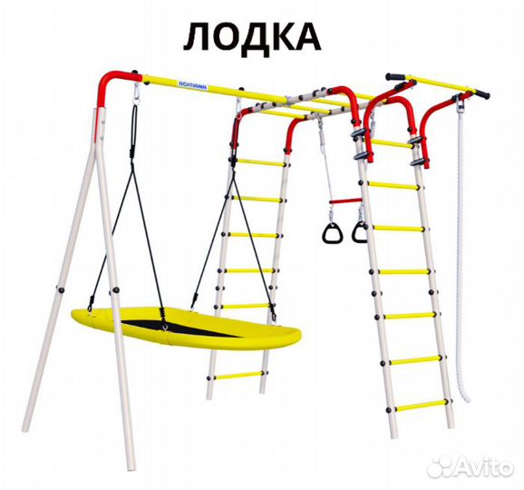 Уличный комплекс для дачи romana веселая лужайка