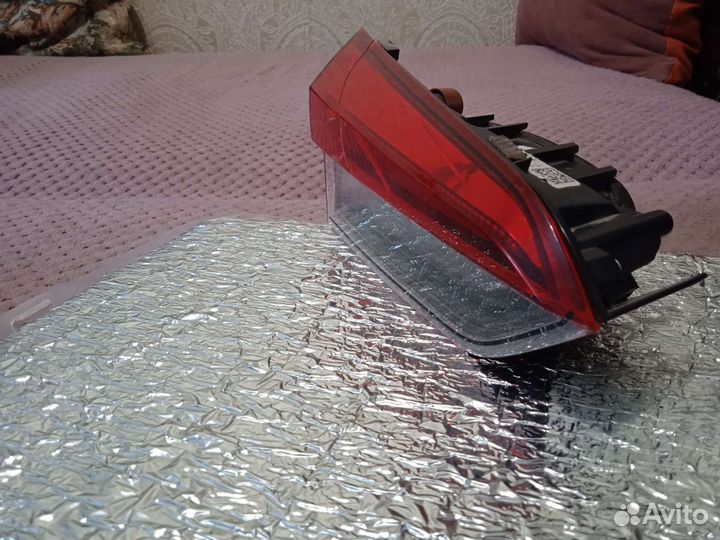 Фонарь задний левый на шкода рапид 2020-2022