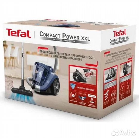 Новый пылесос Tefal Compact Power XXL TW4881