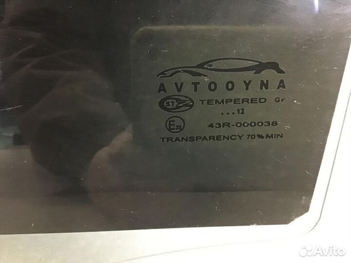 Стекло двери задней левой Daewoo Nexia 1995-2016