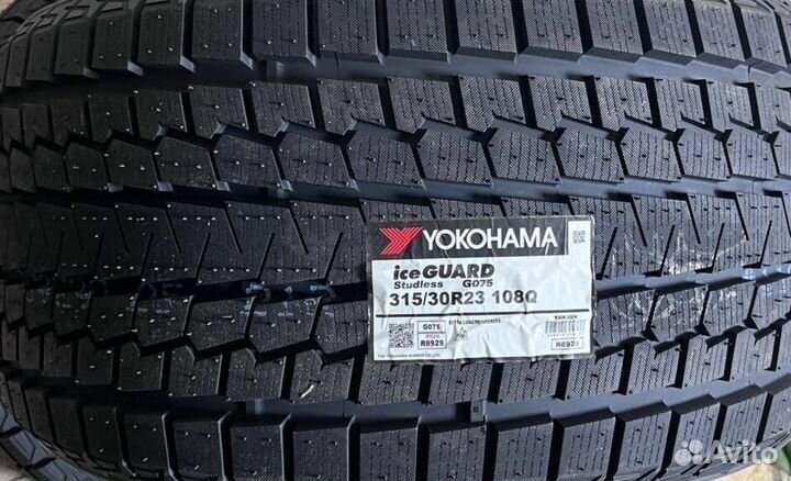 Yokohama Ice Guard G075 315/30 R23 и 275/35 R23