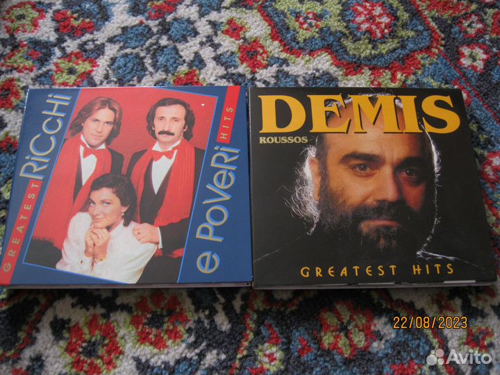 Сd диски Demis Roussos Ricchi Poveri