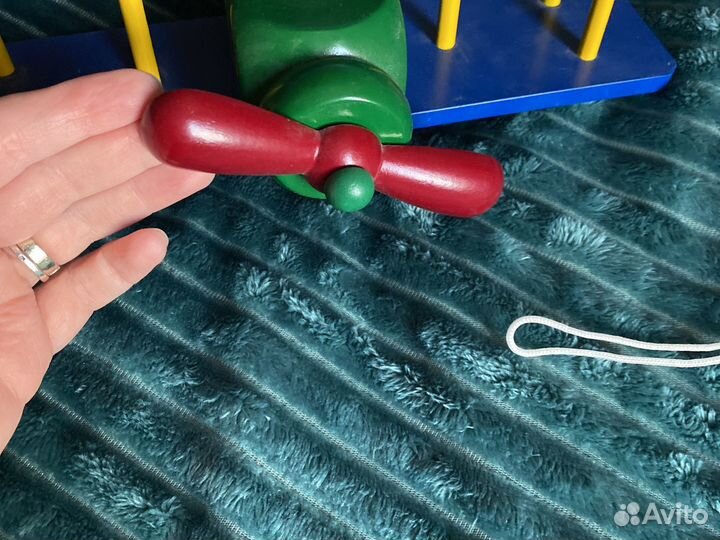 Светильник в детскую комнату, дерево