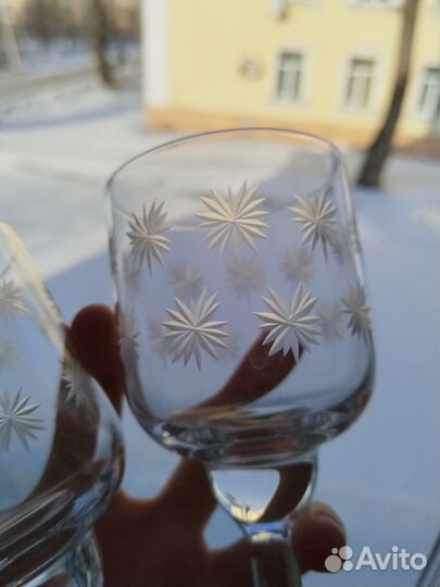 Хрустальные фужеры