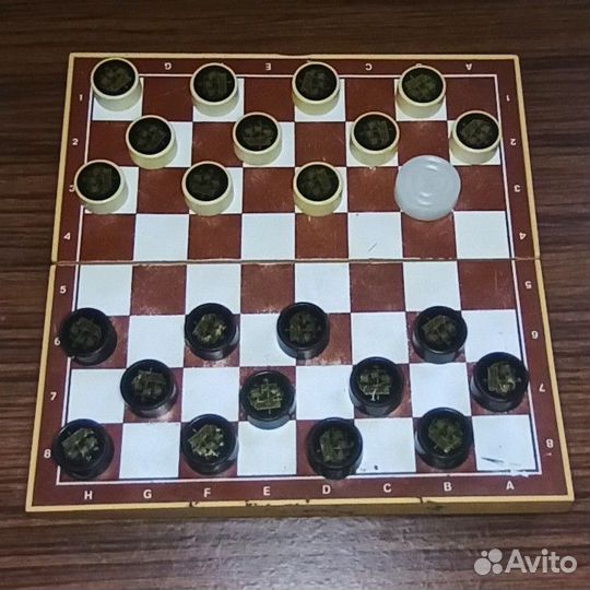 Шашки магнитные СССР